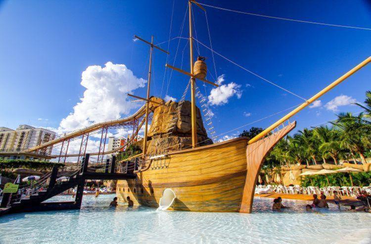 Piazza Diroma - Cortesia Park Diroma, Splash E Slide Калдас-Новас Екстер'єр фото