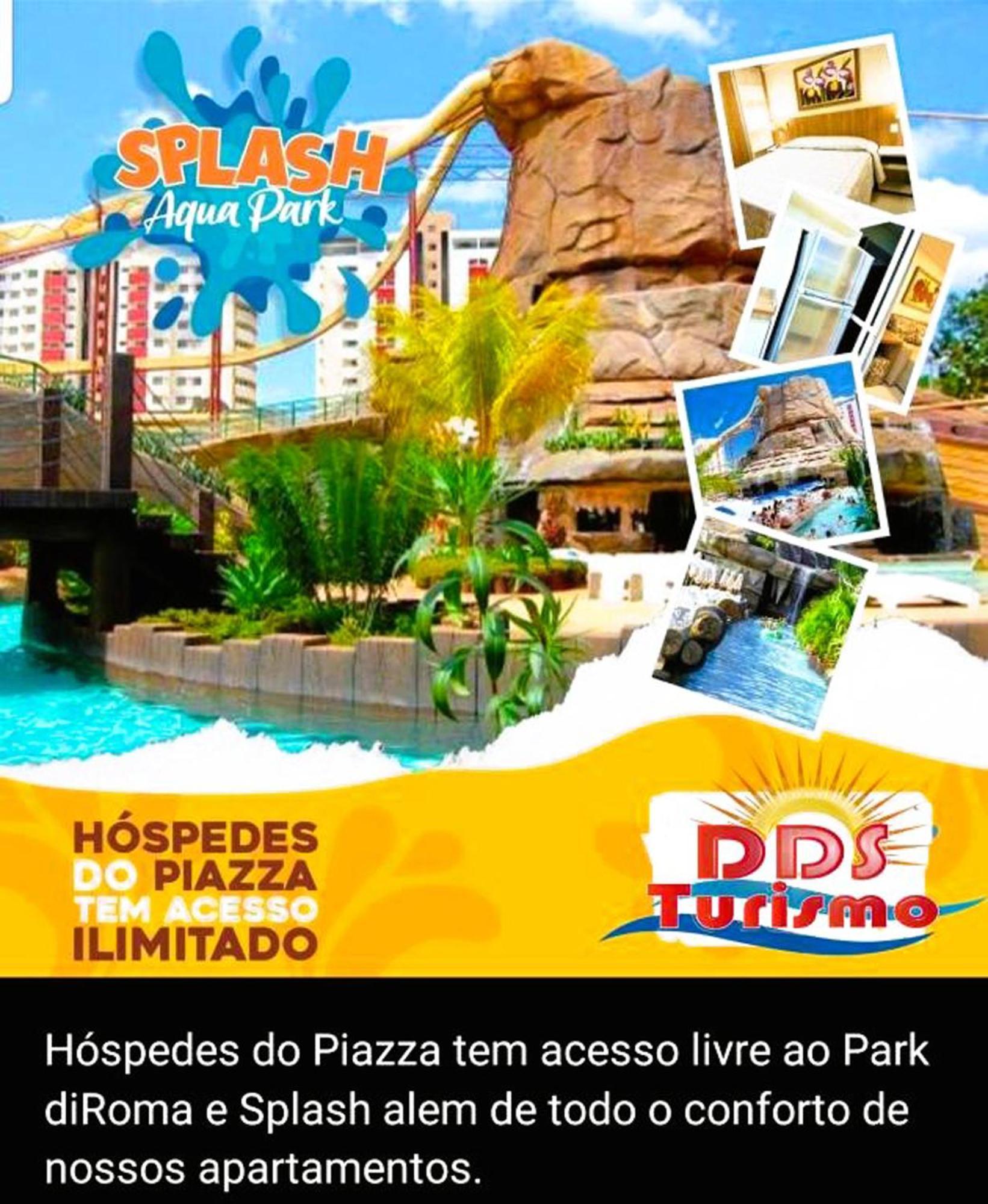 Piazza Diroma - Cortesia Park Diroma, Splash E Slide Калдас-Новас Екстер'єр фото